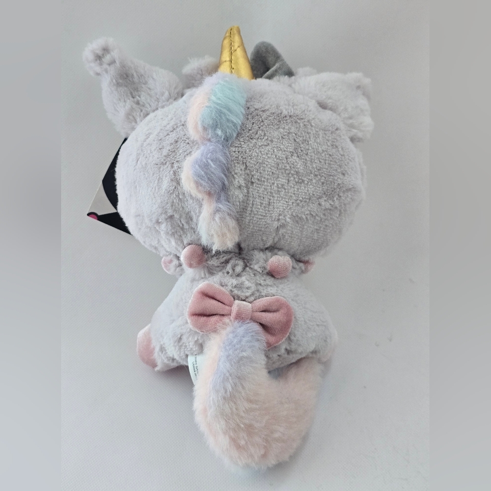 Sanrio Kuromi Unicorn Plush GUND 2023 NWT Kawaii Pastel Goth Stuffed Toy - Picture 4 of 8